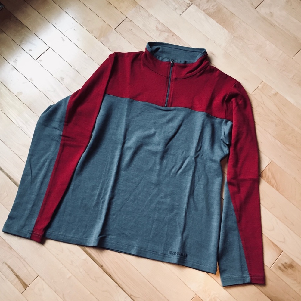 WildSouth Washable Merino Wool Half-Zip